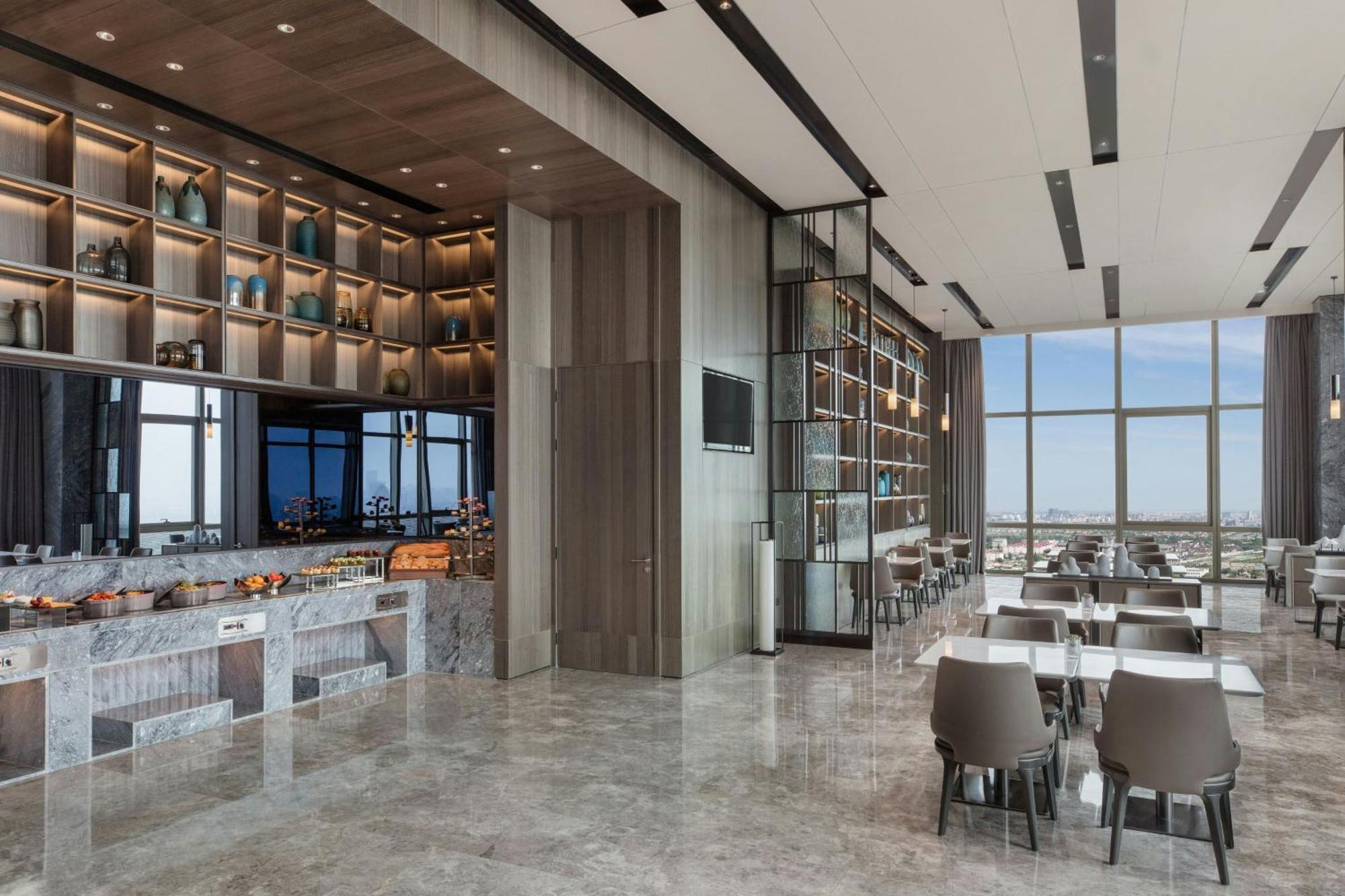 Shanghai Marriott Hotel Pudong East - Only A 30 Minute Drive From Disney Экстерьер фото