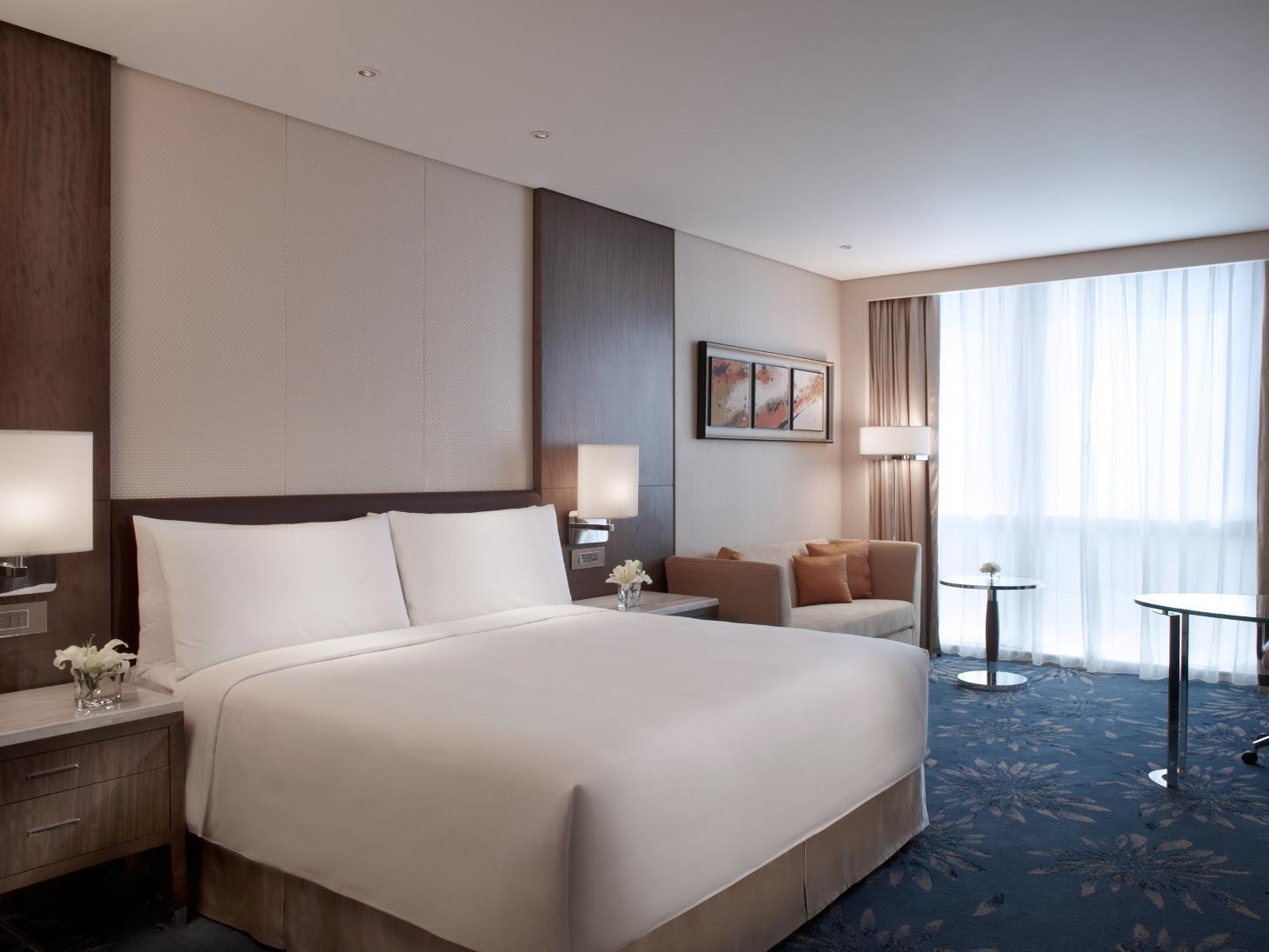 Shanghai Marriott Hotel Pudong East - Only A 30 Minute Drive From Disney Экстерьер фото